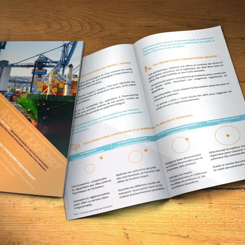 Dépliant Assistexport