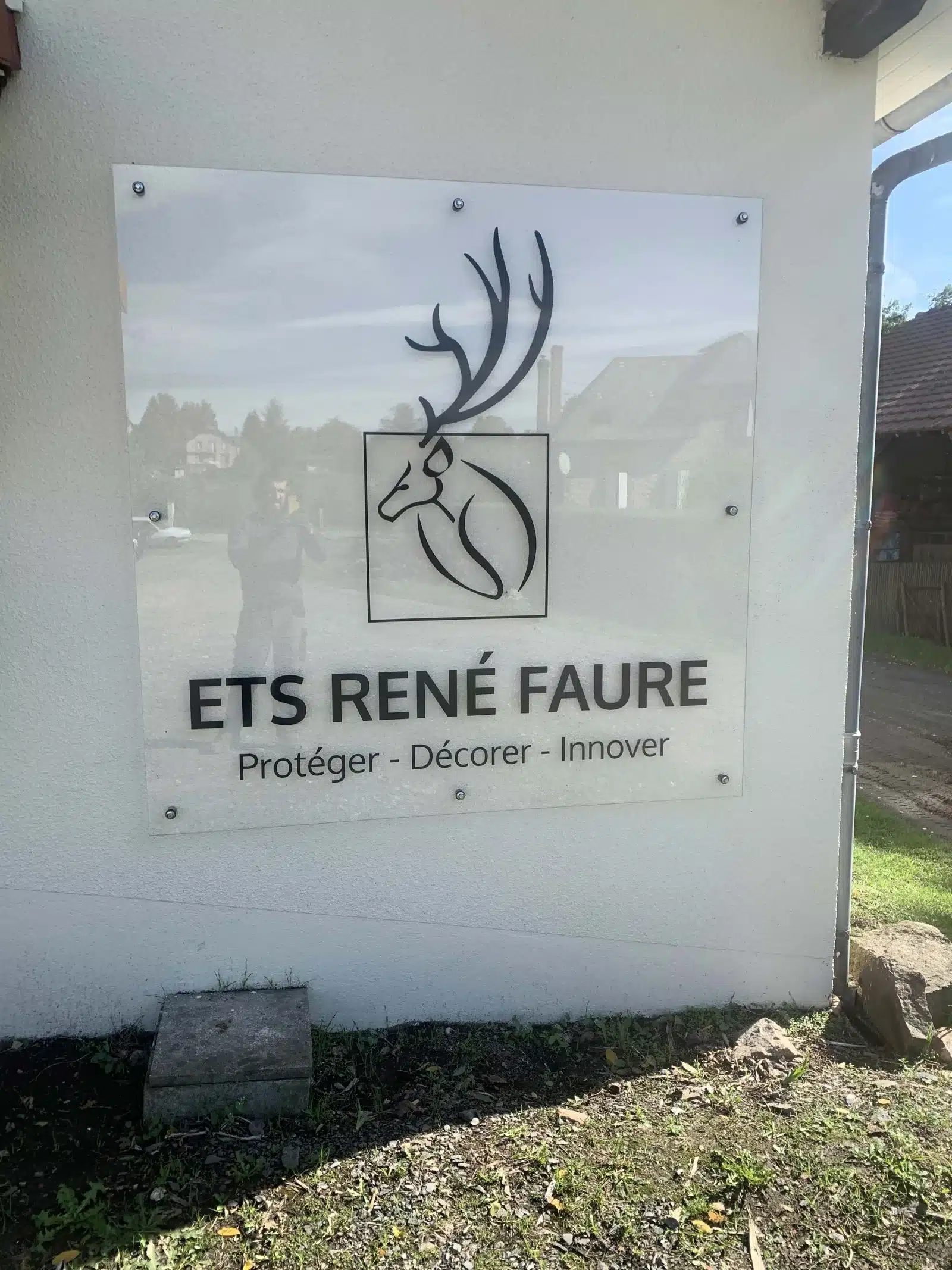 Panneau signalétique