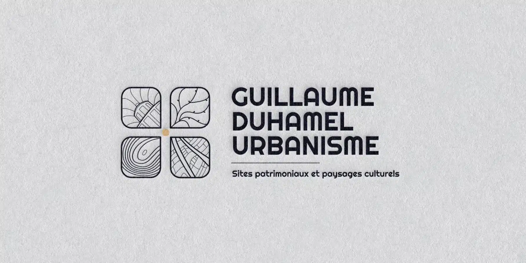 Guillaume Duhamel Urbanisme — Logotype