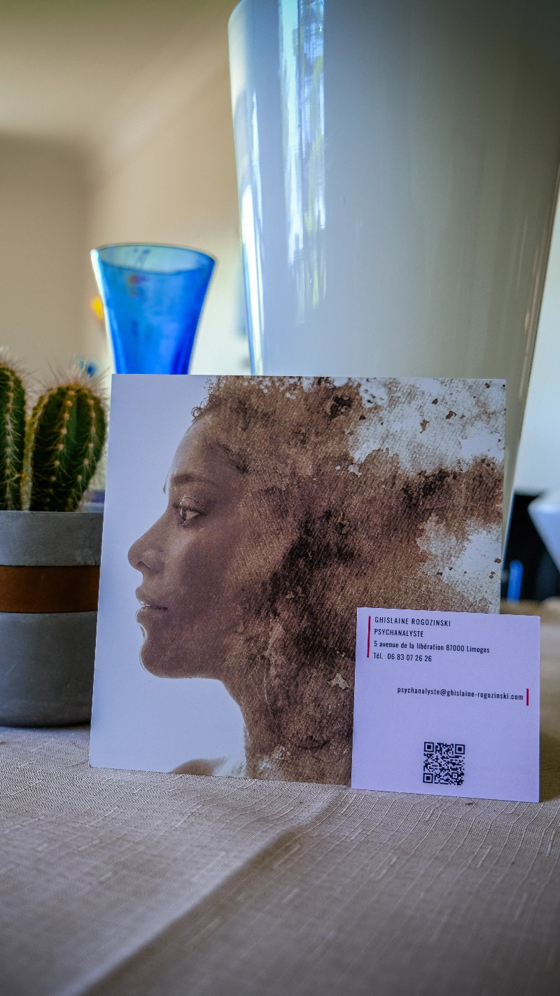 Carte de visite Ghislaine Rogozinski