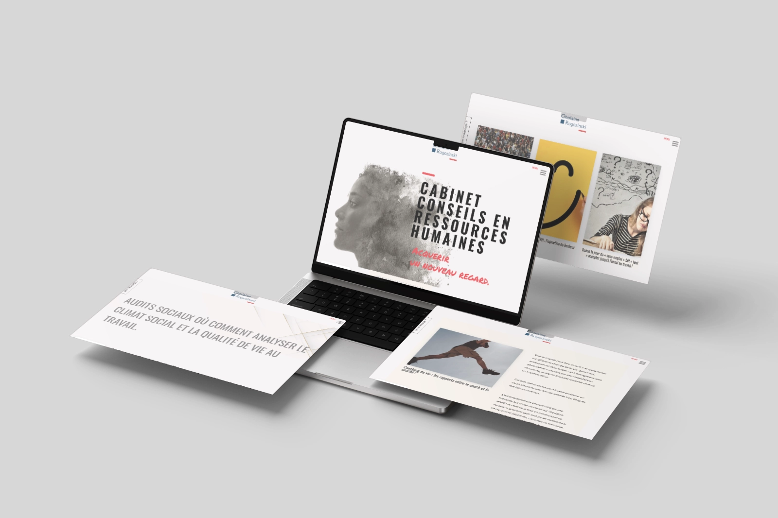 Site internet Ghislaine Rogozinski