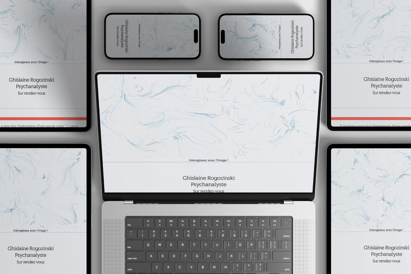 Site internet Ghislaine Rogozinski